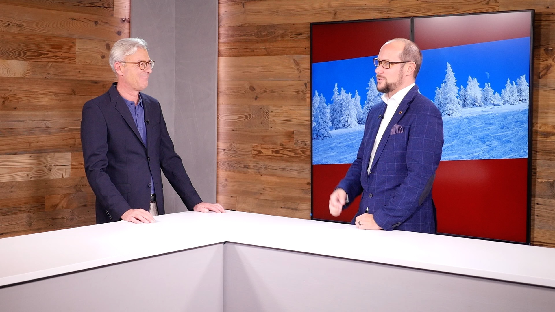 Der Touristiker Mario Gerberim Studiogespräch Tirol TODAY Tirol TV