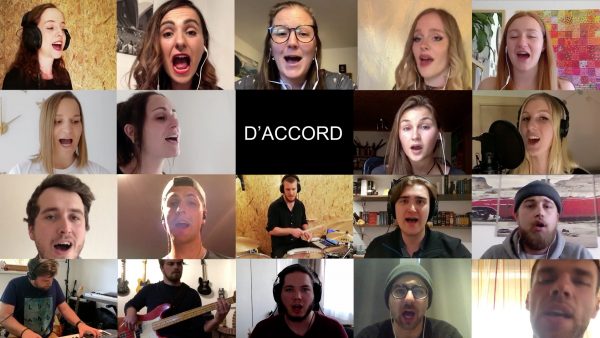 "D'Accord" singt gemeinsam