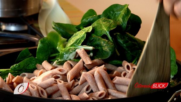 Lachs-Spinat-Pasta Lachs-Spinat-Pasta