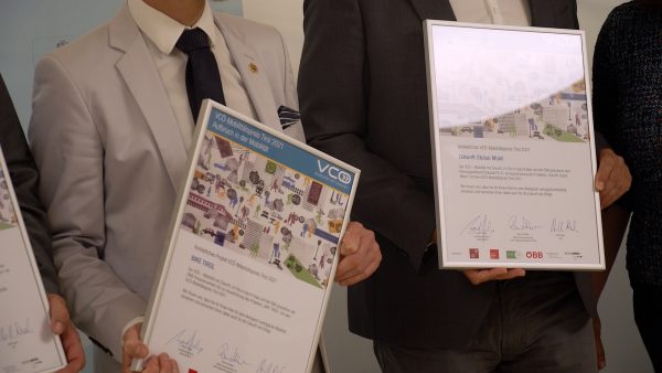 Das Projekt „Holz auf Schiene“ ist Sieger des VCÖ-Mobilitätspreises Tirol 2021