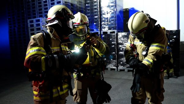 Die Freiwillige Feuerwehr Pfaffenhofen übt für den Notfall