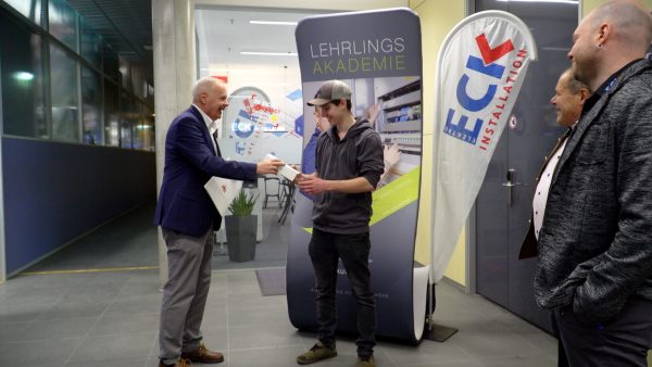 Sandro Pörnbacher ist Lehrling des Monats Jänner