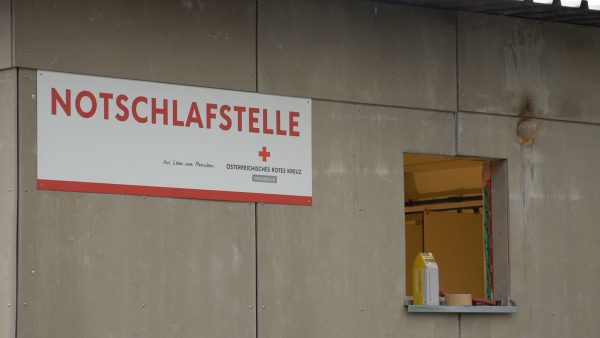 Die Notschlafstelle des Roten Kreuzes bietet ein Dach über dem Kopf