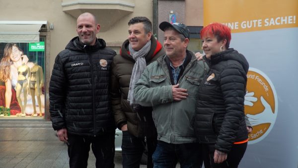 Ein Spendenaktion von Reini Happ für die Bedürftigen in Tirol