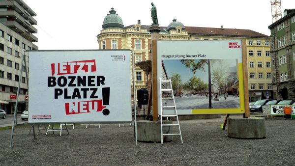 Bozner Platz Enthüllung 